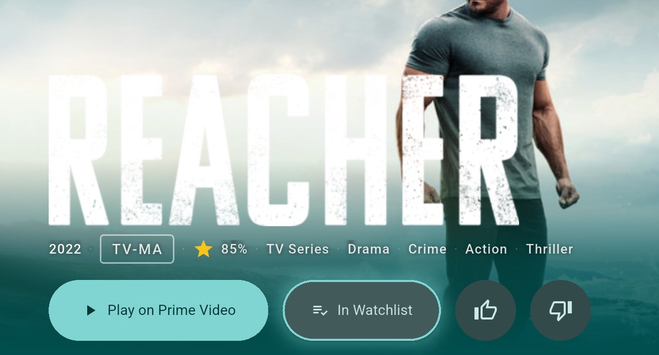 A title page with the In Watchlist button selected